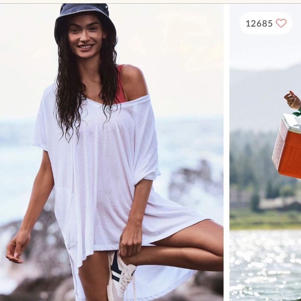 Free people city vibes tee